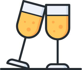 Company dinner icon